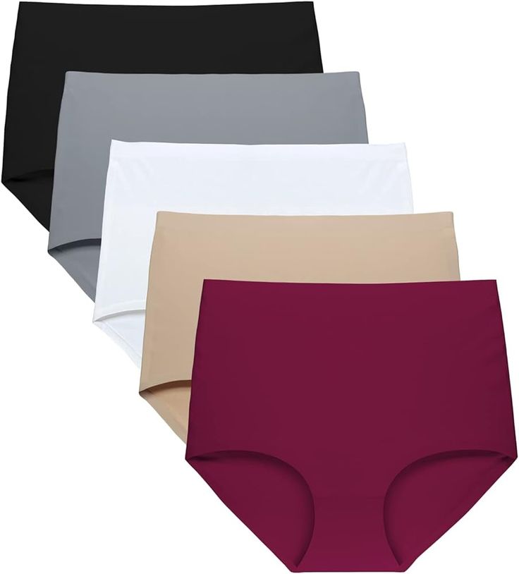 Tummy Control & Hip Lifting Seamless Panties - Multicolor [ Pack Of 4 ]
